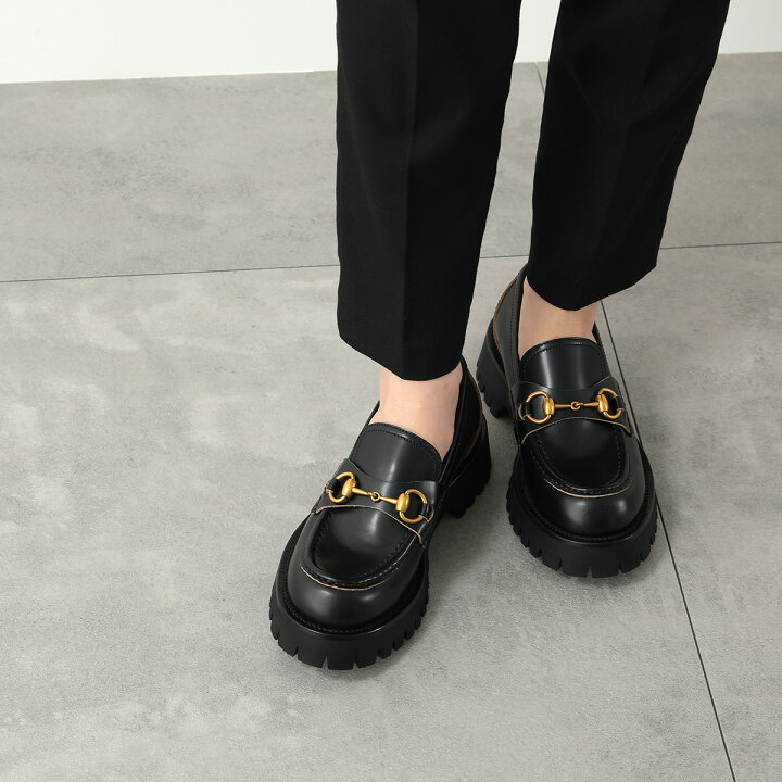 楽天市場】GUCCI グッチ ローファー 577236 DS800 レディース レザー  