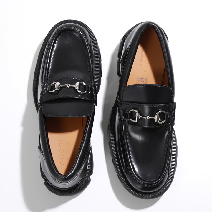 楽天市場】GUCCI グッチ ローファー 658822 DKSD0 メンズ ホースビット 