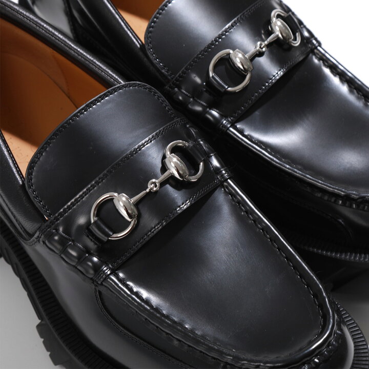 楽天市場】GUCCI グッチ ローファー 658822 DKSD0 メンズ ホース 