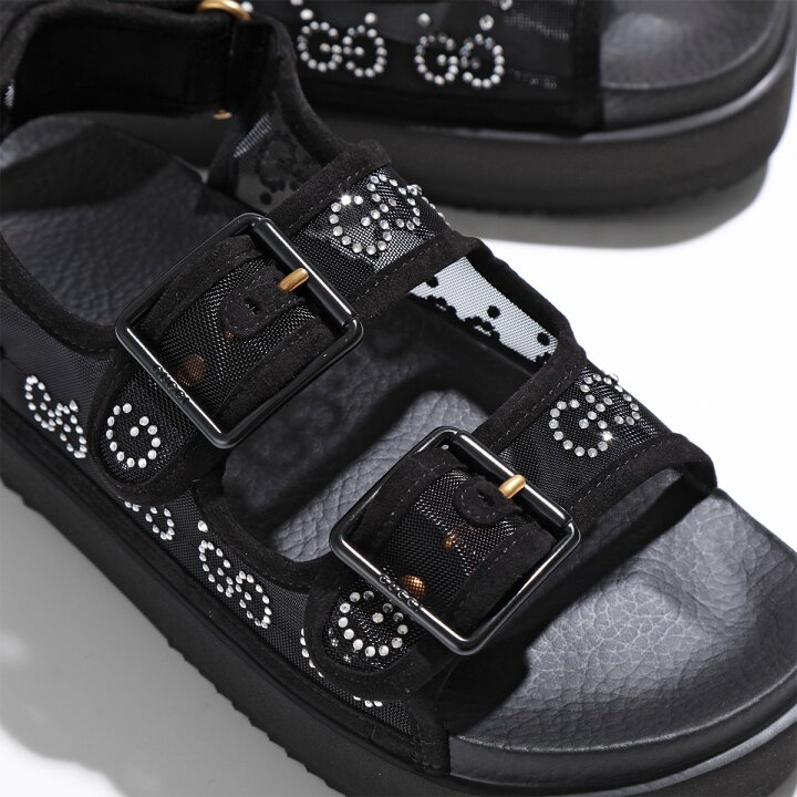楽天市場】GUCCI グッチ サンダル 701158 F13A0 レディース クリスタル 