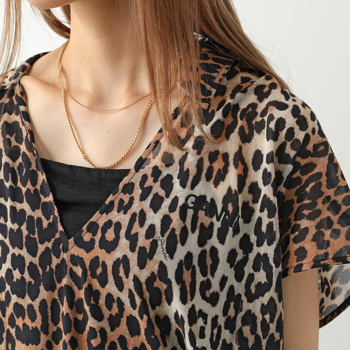楽天市場】GANNI ガニー ワンピース Light Cotton Long Kaftan F6953 