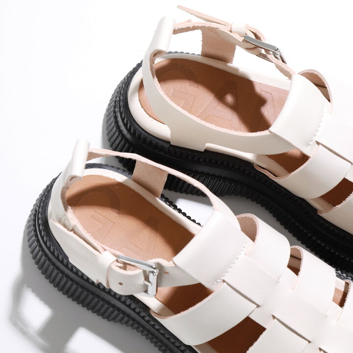 楽天市場】GANNI ガニー グルカサンダル Creepers Grid Sandal S2049 