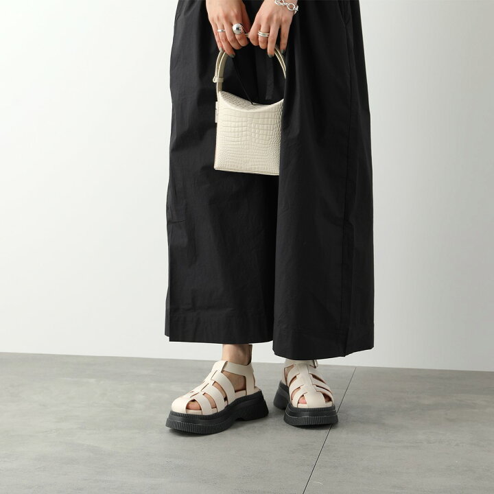 楽天市場】GANNI ガニー グルカサンダル Creepers Grid Sandal S2049  