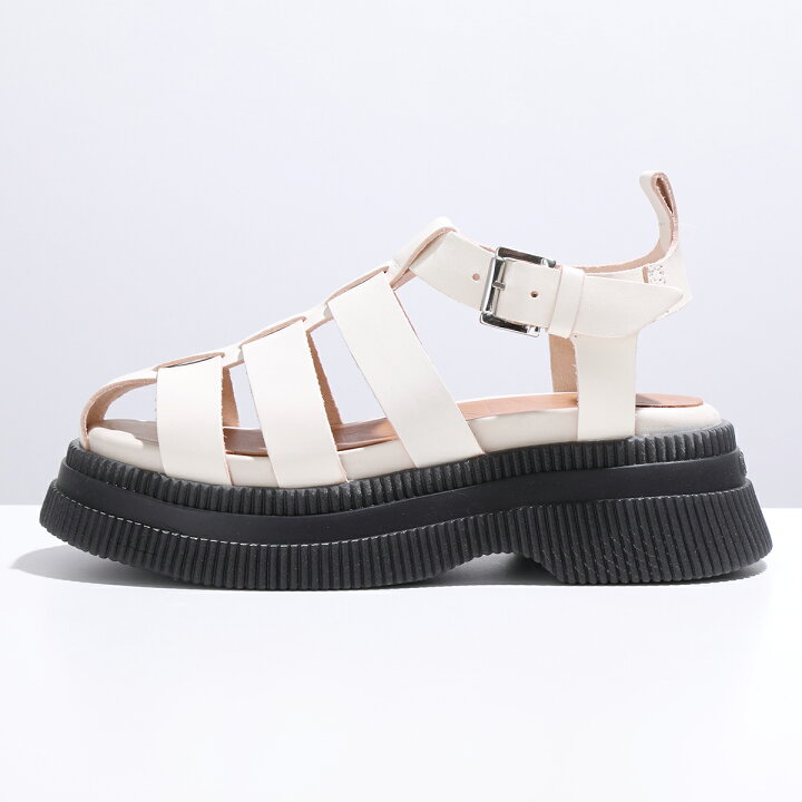 楽天市場】GANNI ガニー グルカサンダル Creepers Grid Sandal S2049 