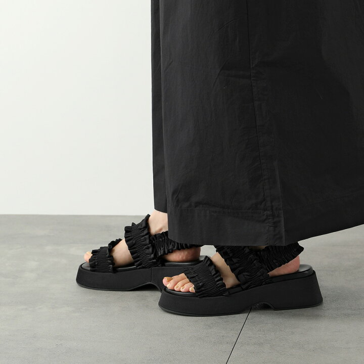 楽天市場】GANNI ガニー サンダル Smock Flaftorm Sandal スモック 
