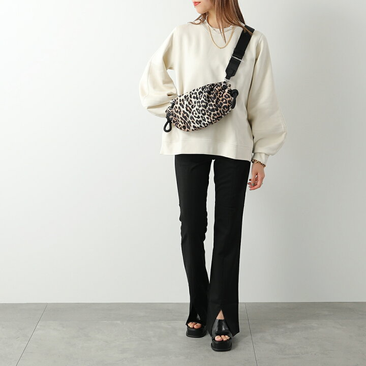 楽天市場】GANNI ガニー ショルダーバッグ Quilted Recycled Tech 