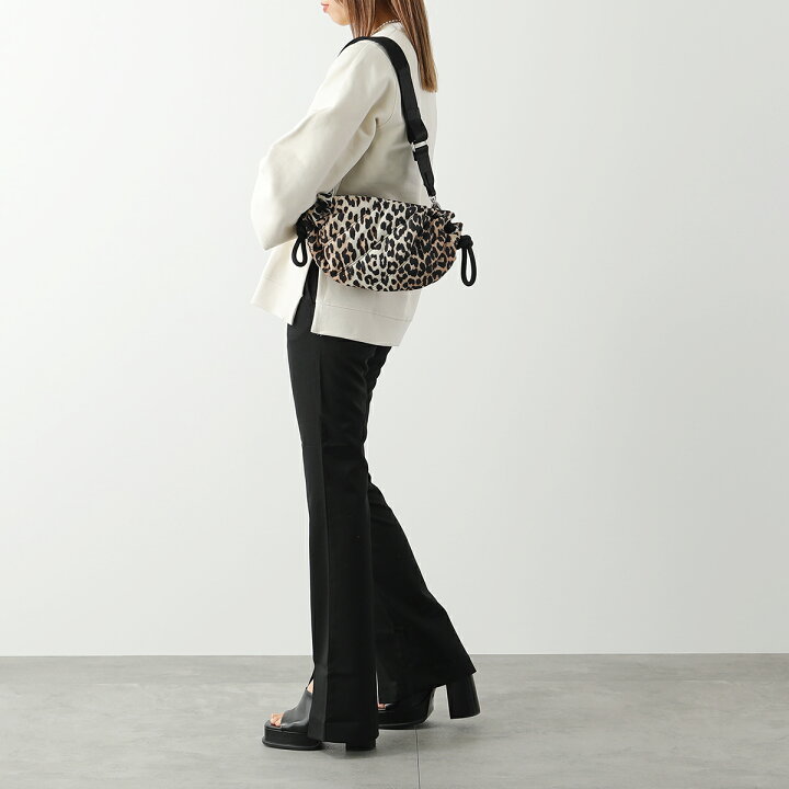 楽天市場】GANNI ガニー ショルダーバッグ Quilted Recycled Tech 