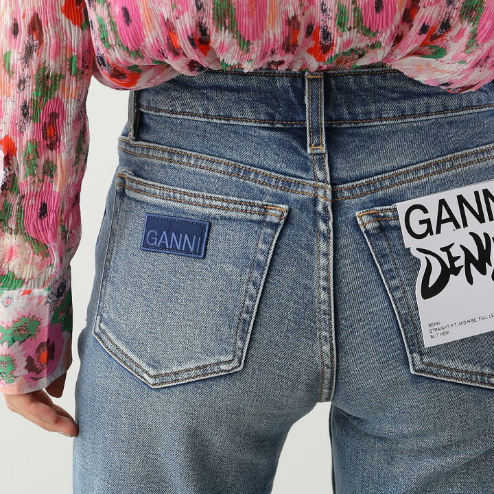 楽天市場】GANNI ガニー デニム Beksi F6439 6346 レディース ジーンズ 