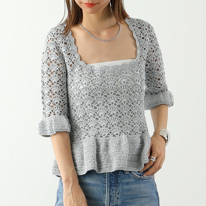 楽天市場】GANNI ガニー ニット トップス TOP K1824 2605 レディース 