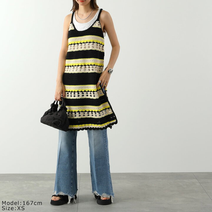 楽天市場】 GANNI ガニー ワンピース Crochet Cover Up Slip Dress 
