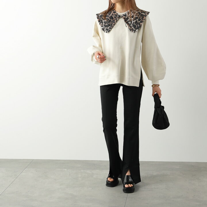 楽天市場】GANNI ガニー 付け襟 3D JACQUARD FRILL COLLAR A4620-6499 