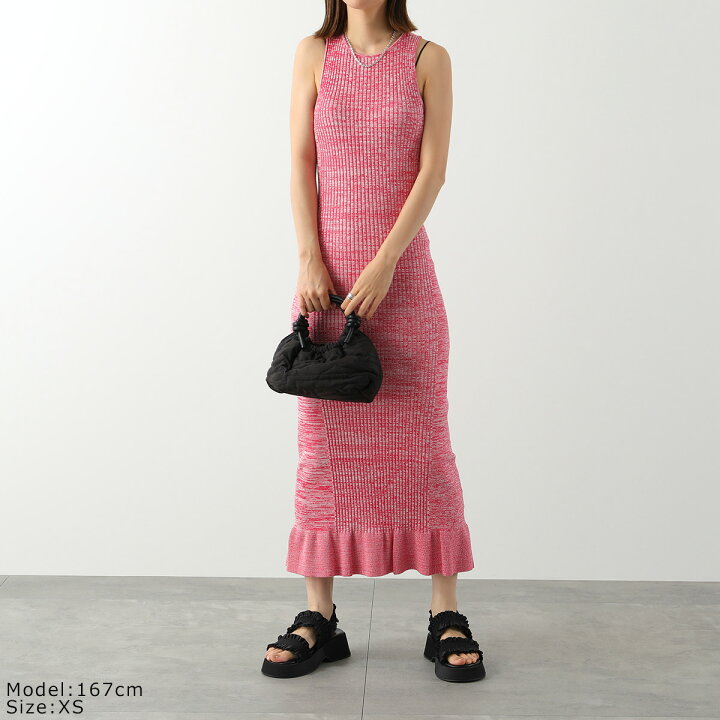 楽天市場】GANNI ガニー ワンピース Melange Sleeveless Dress K1898 