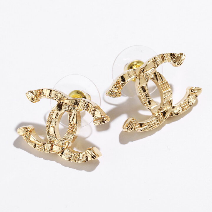 楽天市場】CHANEL シャネル ピアス ABB375 B13473 レディース メタル 
