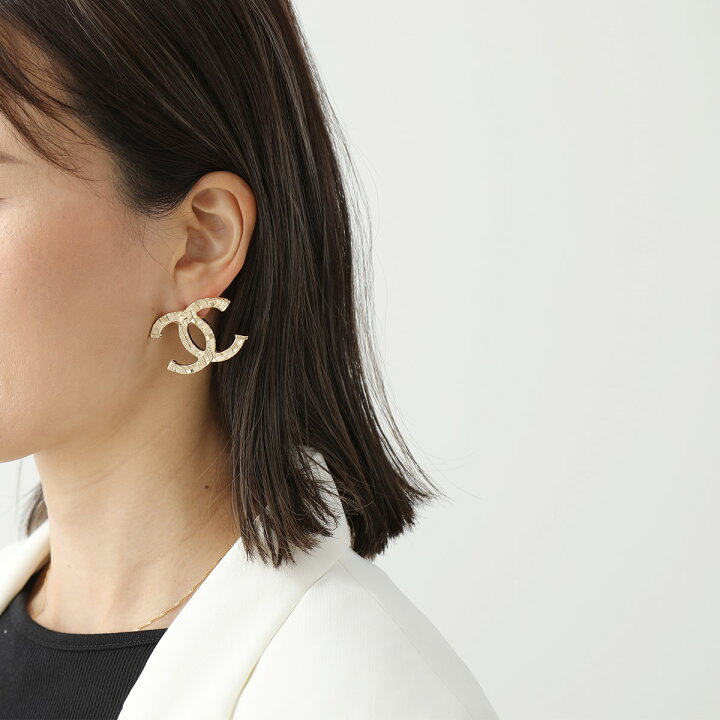 楽天市場】CHANEL シャネル ピアス ABB169 B13473 レディース メタル 