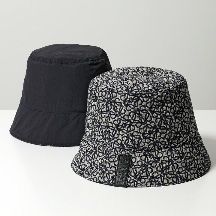 LOEWE ロエベ バケットハット/Reversible bucket hat in Anagram 