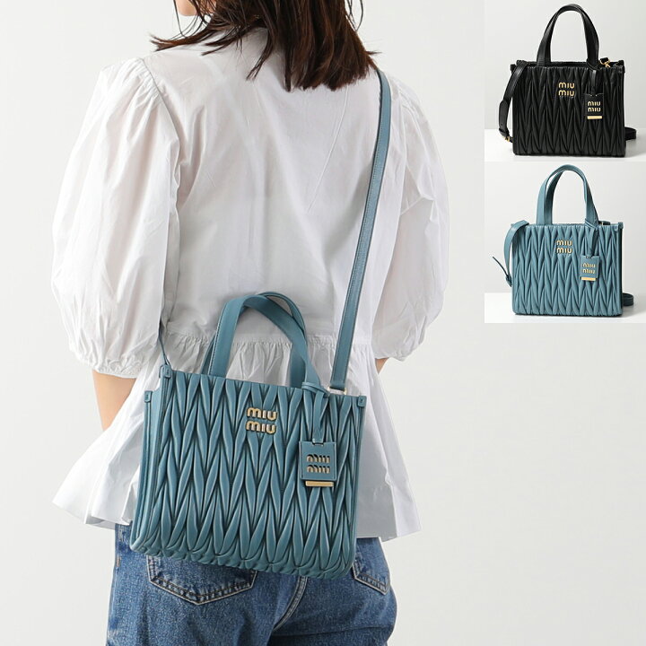 楽天市場】MIUMIU ミュウミュウ ハンドバッグ MATELASSE マテラッセ  