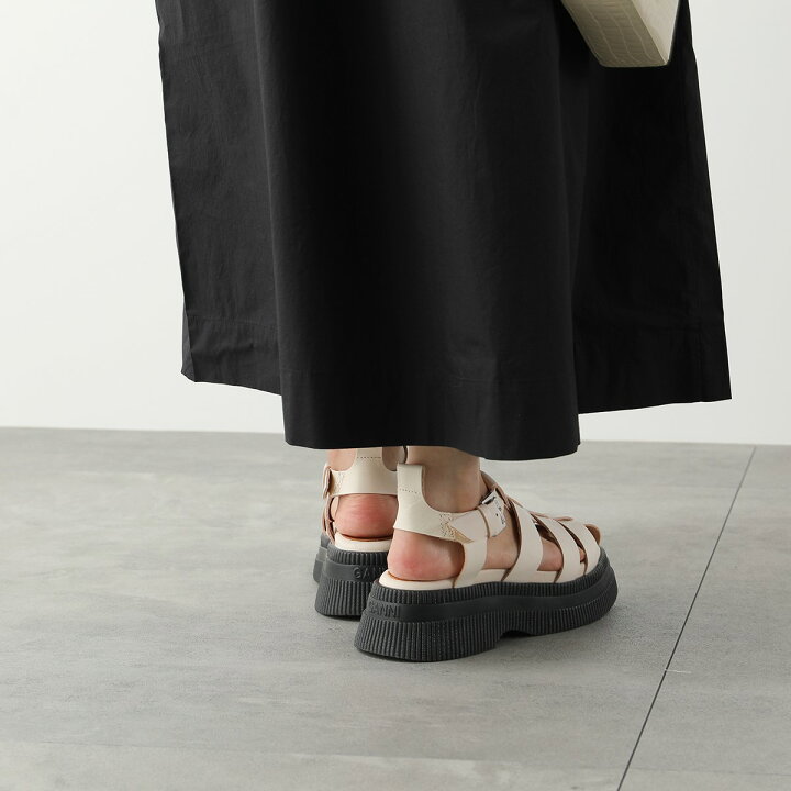 楽天市場】【訳あり-37のみ】GANNI ガニー グルカサンダル Creepers 