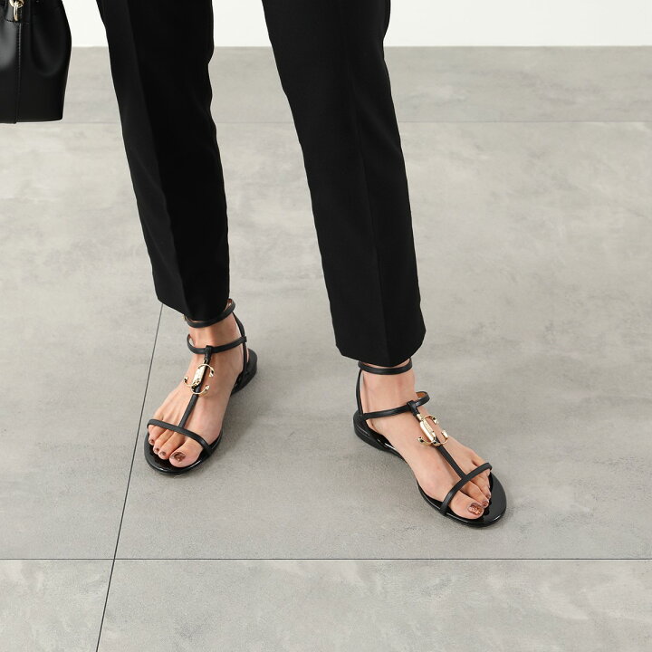 楽天市場】Jimmy Choo ジミーチュウ フラット サンダル ALODIE FLAT 