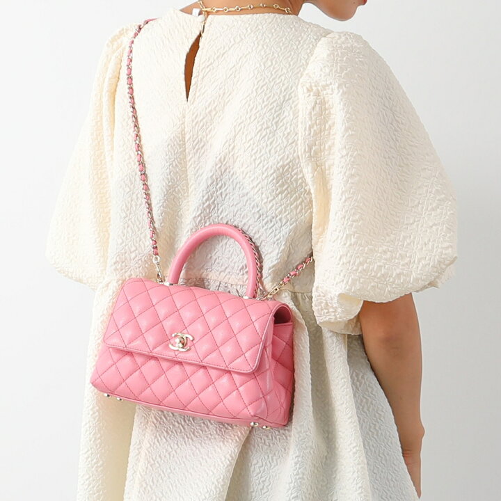 楽天市場】CHANEL シャネル ハンドバッグ MATELASSE マトラッセ ココ  