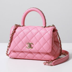 CHANEL �V���l�� �V�����_�[�o�b�O MATELASSE �}�g���b�Z �R�R�n���h�� �~�j XXS AS2215 B13607 ���f�B�[�X �L���r�A�X�L�� �`�F�[�� �|�V�F�b�g �R�R�}�[�N ���S �� NO196