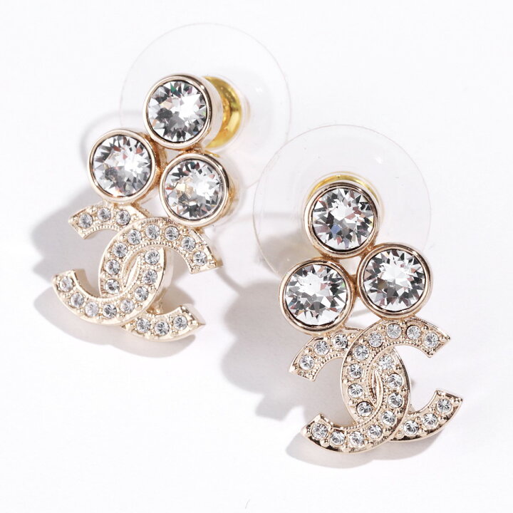楽天市場】CHANEL シャネル ピアス ABA508 B10548 レディース ココ  