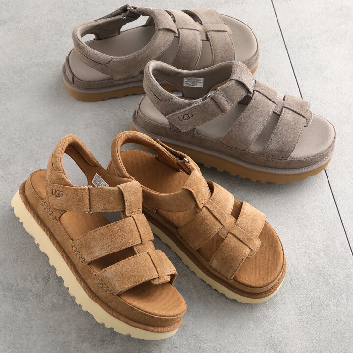 楽天市場】UGG アグ サンダル W GOLDENSTAR STRAP 1137890 レディース  