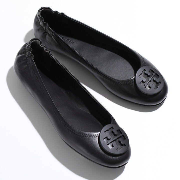 楽天市場】TORY BURCH トリーバーチ フラットパンプス MINNIE TRAVEL 