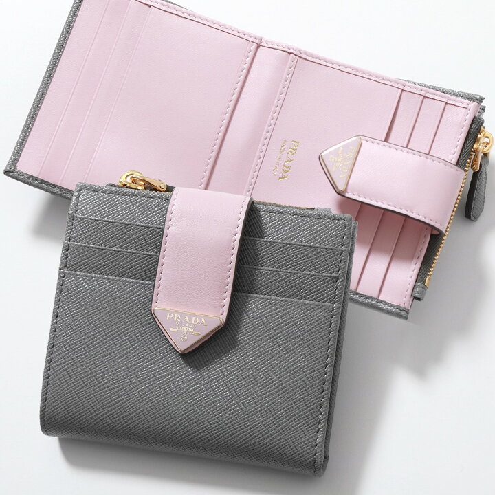 楽天市場】PRADA プラダ 二つ折り財布 1ML047 2DYG レディース バイ 