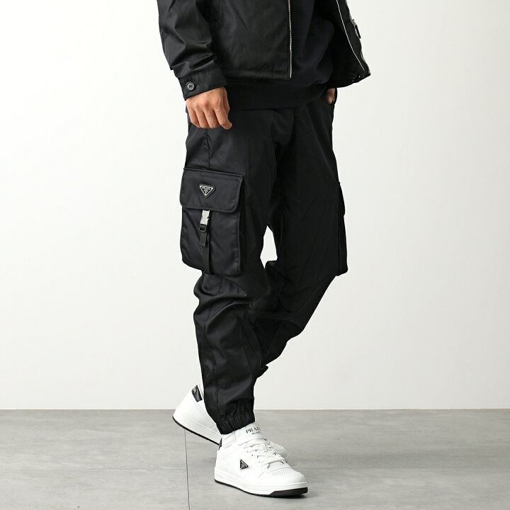 楽天市場】PRADA プラダ パンツ SPH130 1WQ8 メンズ Re-Nylon  