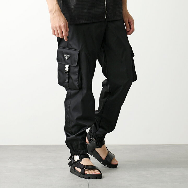楽天市場】PRADA プラダ パンツ SPH130 1WQ8 メンズ Re-Nylon  