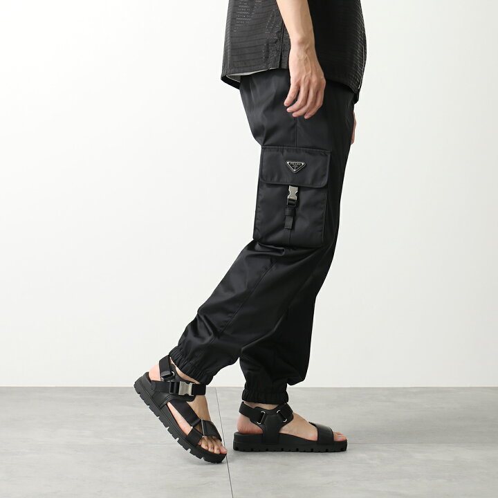 楽天市場】PRADA プラダ パンツ SPH130 1WQ8 メンズ Re-Nylon  