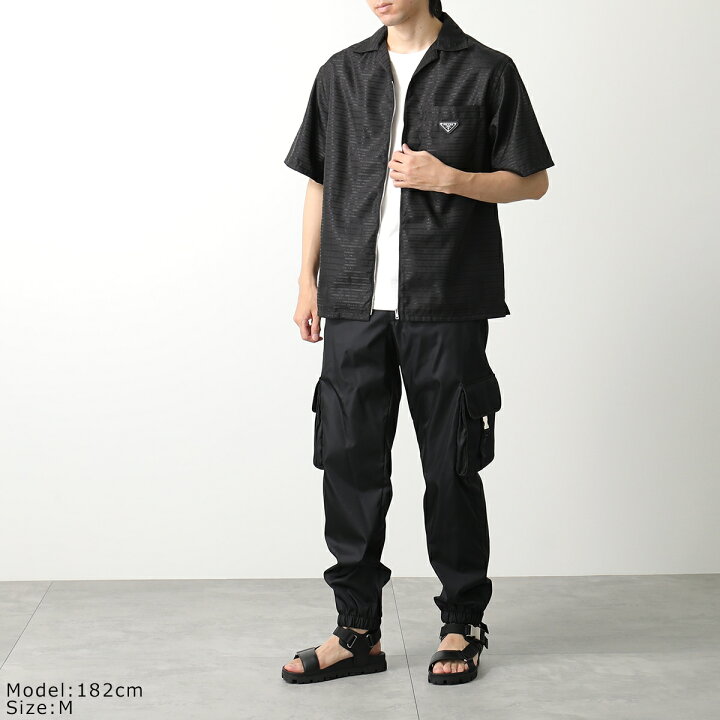 楽天市場】PRADA プラダ シャツ SC620 11FC メンズ 半袖 Re-Nylon 