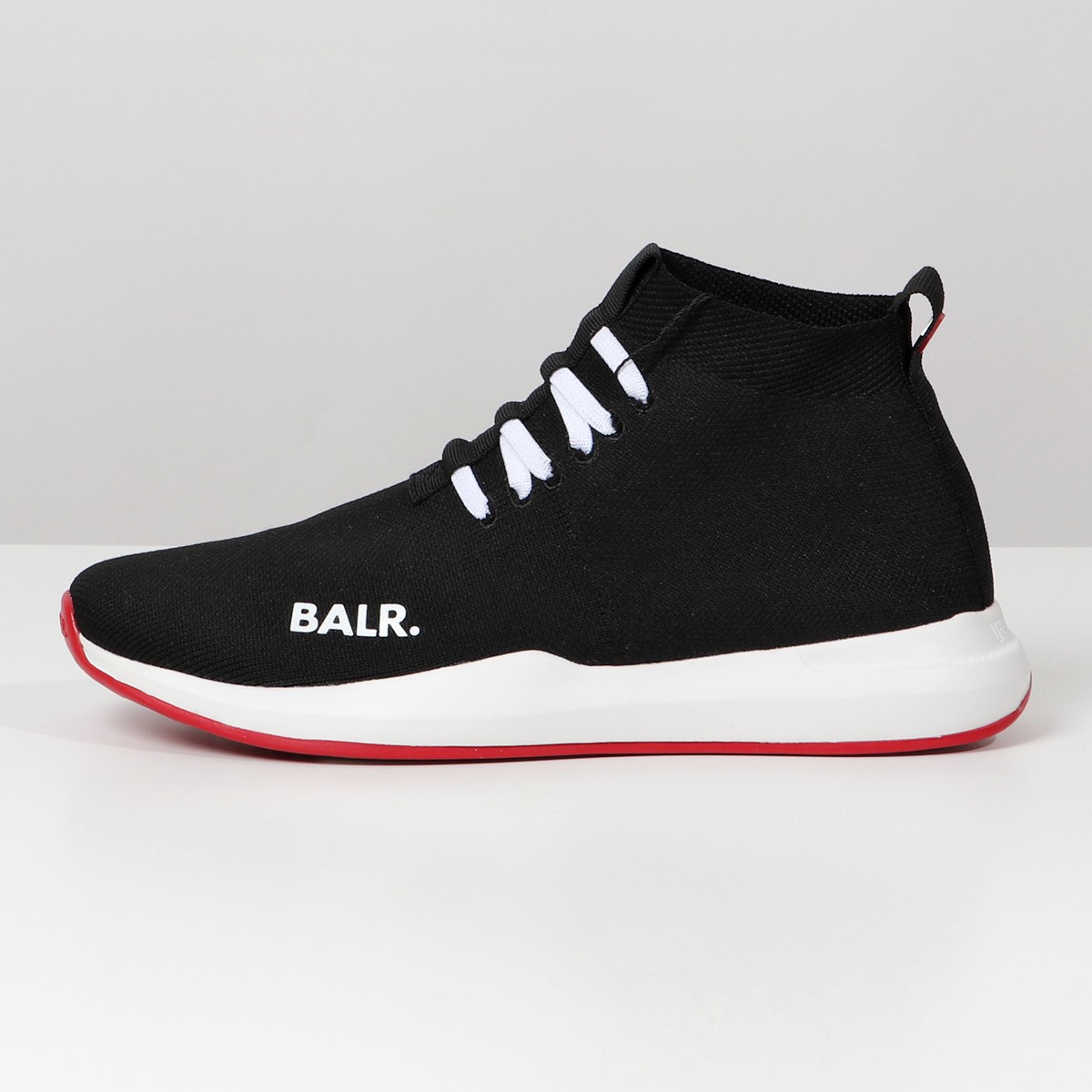 BALR. ボーラー B10160 EE PREMIUM SOCK SNEAKERS ソックススニーカー シューズ BLACK/RED 靴 メンズ |  インポートセレクト musee