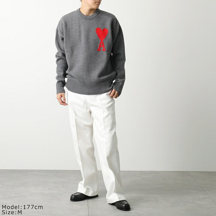 楽天市場】ami paris アミパリス セーター UKS002.018 メンズ ニット  