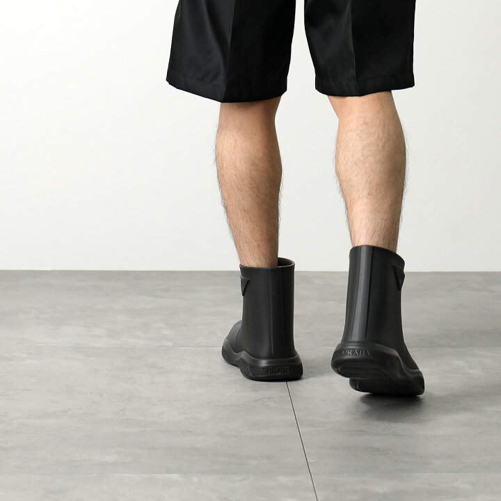 楽天市場】PRADA プラダ レインブーツ 2TE184 3LKD メンズ フォーム 