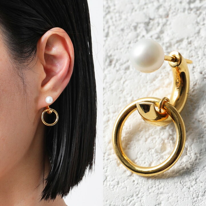 楽天市場】MARIA BLACK マリアブラック ピアス Elvira Pearl 100774YG 