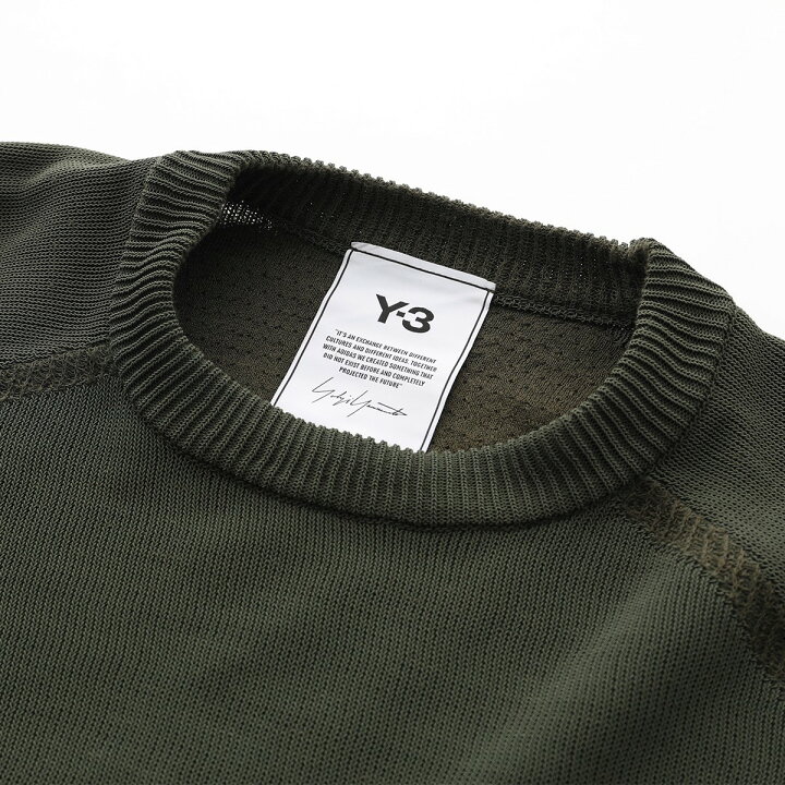 楽天市場】Y-3 ワイスリー ニット HT4501 メンズ クルー セーター 長袖 