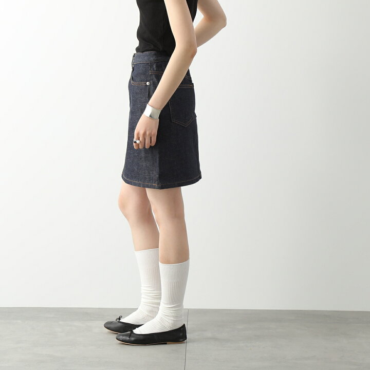 楽天市場】APC A.P.C. アーペーセー デニムスカート JUPE STANDARD  