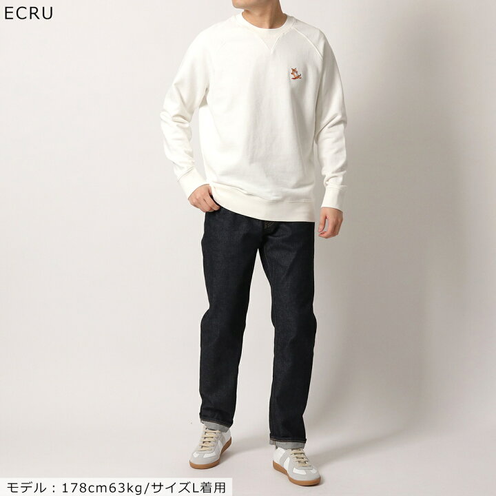 楽天市場】MAISON KITSUNE メゾンキツネ スウェットシャツ CHILLAX FOX 