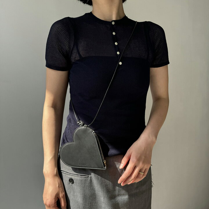 ジルサンダー JIL SANDER ポーチ ハート 小物入れ コインケース 
