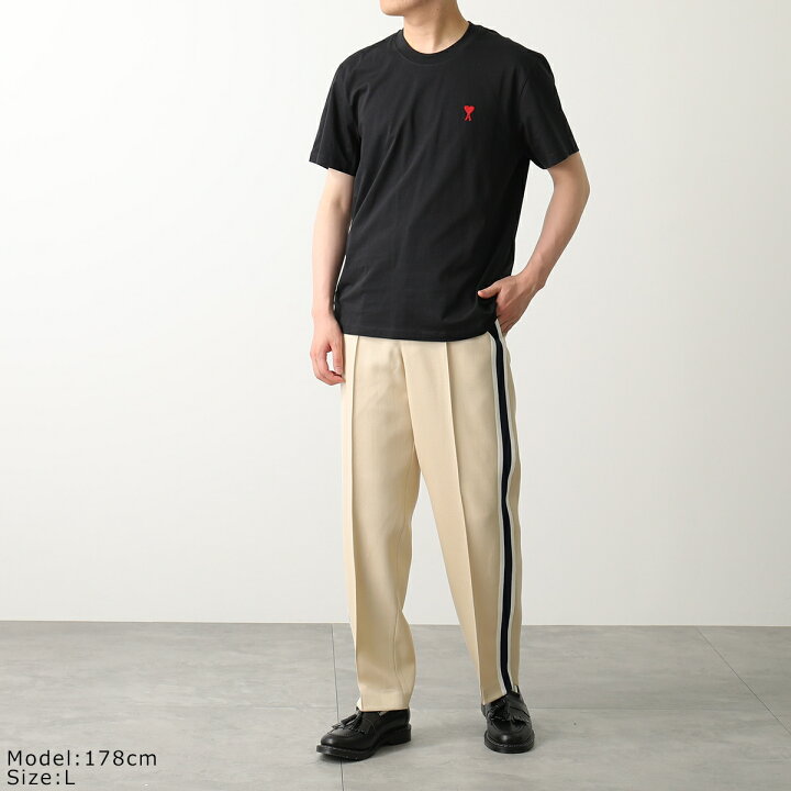 楽天市場】ami paris アミパリス Tシャツ BFUTS001.724 メンズ 半袖  
