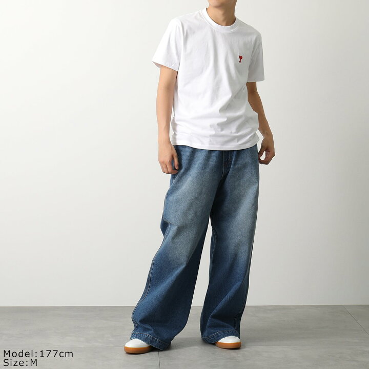 楽天市場】ami paris アミパリス Tシャツ BFUTS001.724 メンズ 半袖  