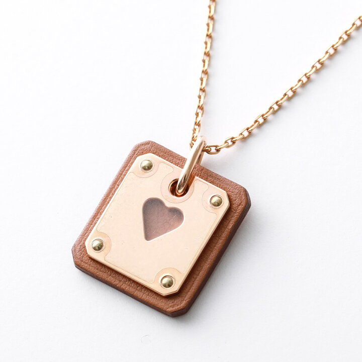 楽天市場】HERMES エルメス ネックレス AS DE COEUR 08165CD アス ドゥ 