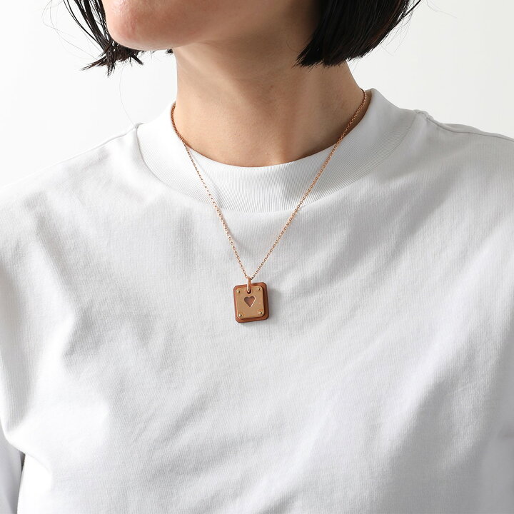 楽天市場】HERMES エルメス ネックレス AS DE COEUR 08165CD アス ドゥ 