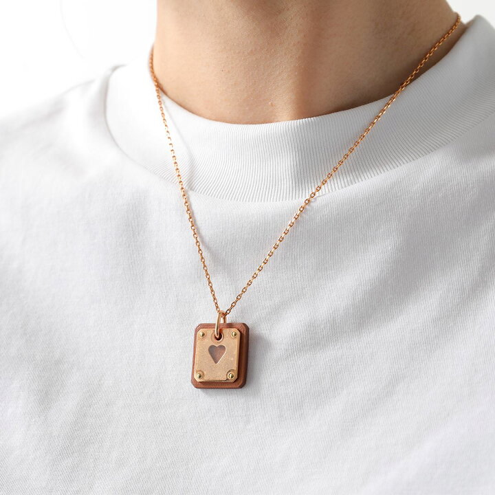 楽天市場】HERMES エルメス ネックレス AS DE COEUR 08165CD アス ドゥ 