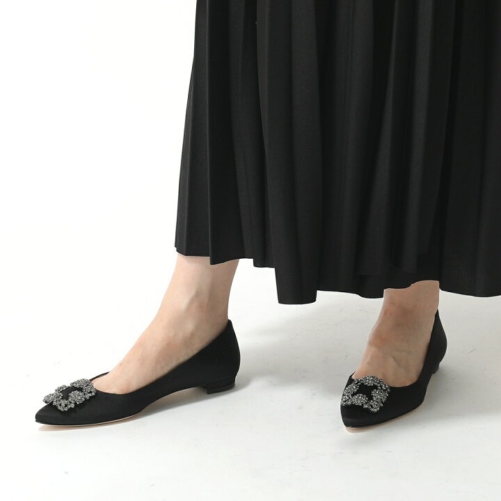 楽天市場】MANOLO BLAHNIK マノロブラニク パンプス HANGISIFLAT FMC 