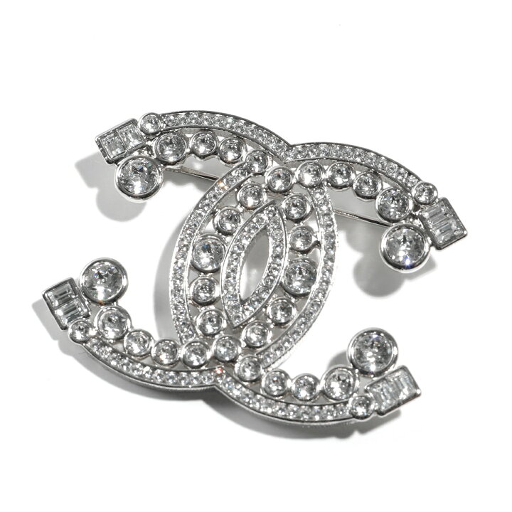 楽天市場】CHANEL シャネル ブローチ ABA645 B10756 レディース ロゴ  