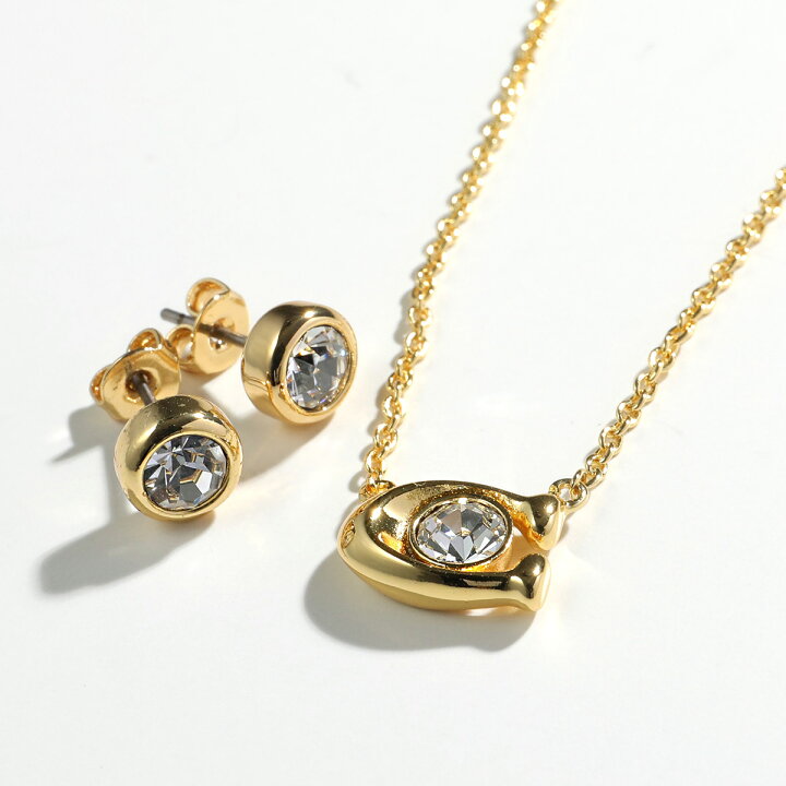 楽天市場】COACH コーチ ネックレス ピアス BOXED SETS 412845GLD110 