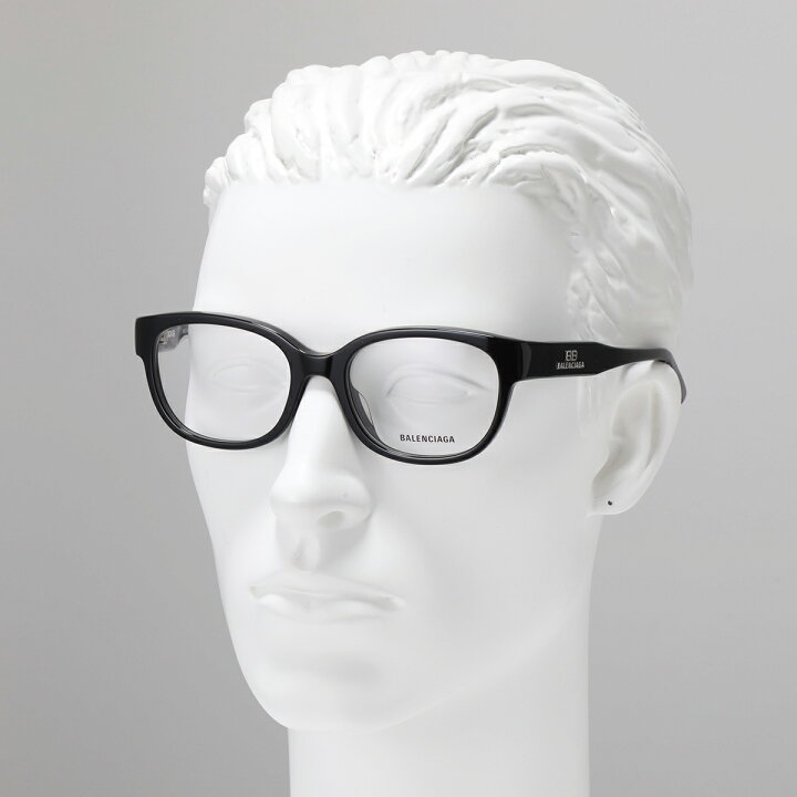 楽天市場】BALENCIAGA バレンシアガ メガネ BB0214O メンズ アジアン  