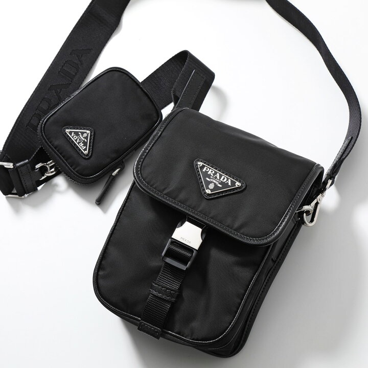楽天市場】PRADA プラダ ショルダーバッグ 2VD043 2DMH メンズ クロス 